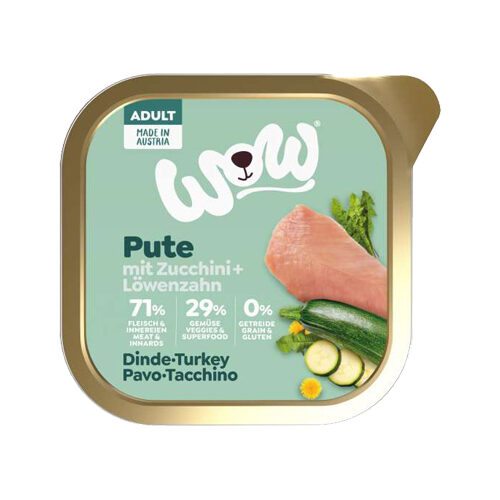WOW! Adult Dog Food - Tub - Salmon - 11 x 150 g