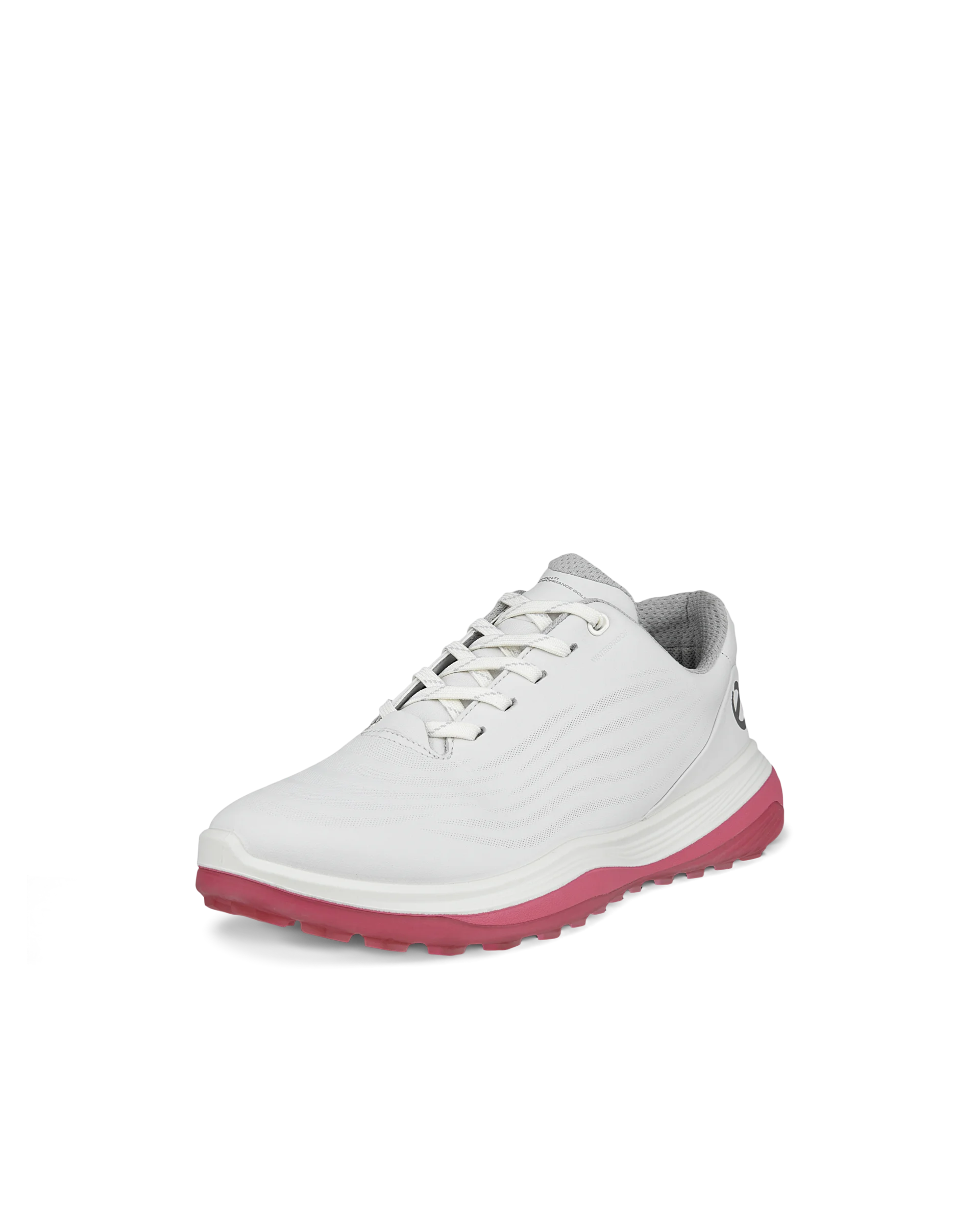 ECCO W GOLF LT1 Damen Wasserdichte Golfschuh aus Leder Weiß