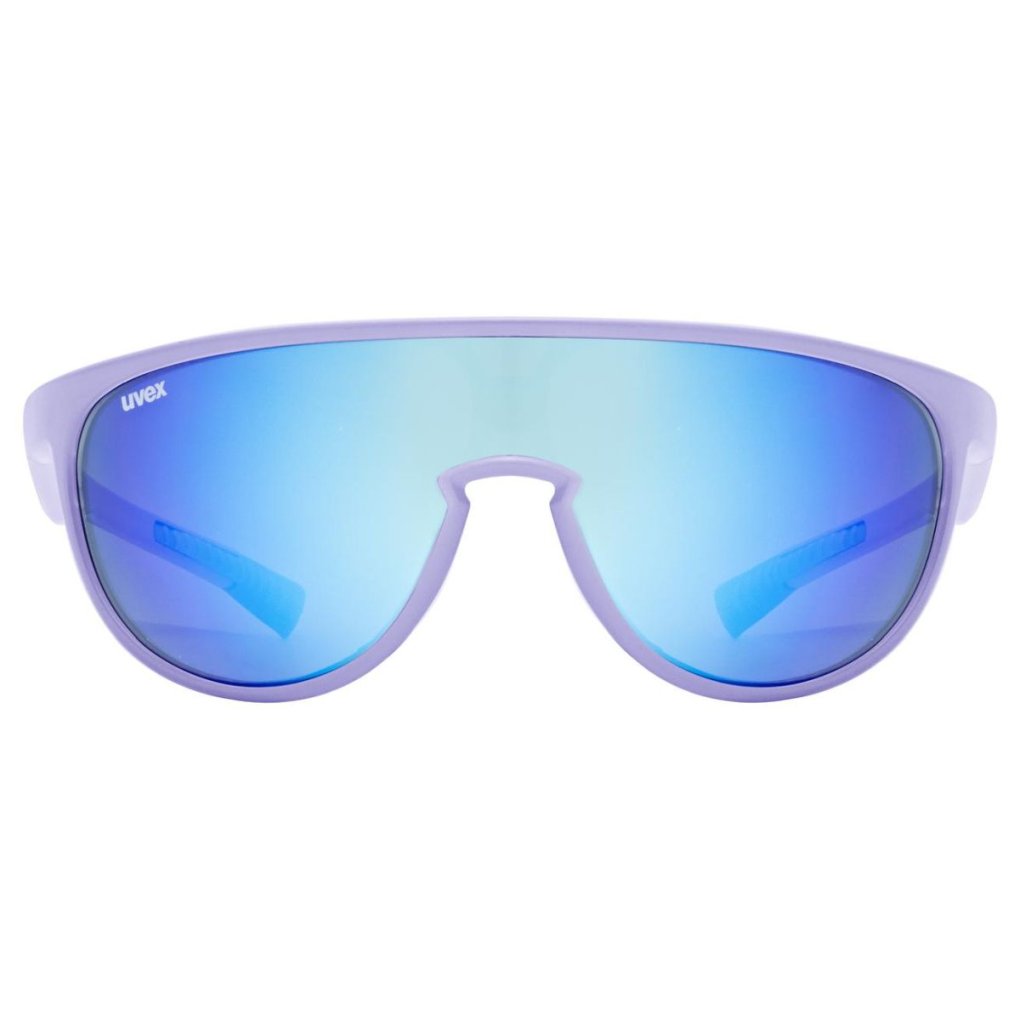Uvex sportstyle 515 Kids Glasses - lavender matt/mirror blue