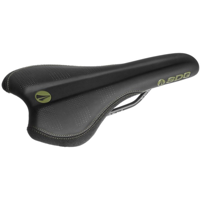 SDG Radar MTN CroMo Saddle - black/olive green