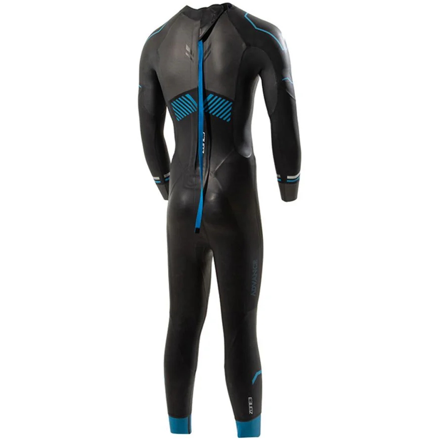 Zone3 Advance Wetsuit Men - black/blue/gunmetal