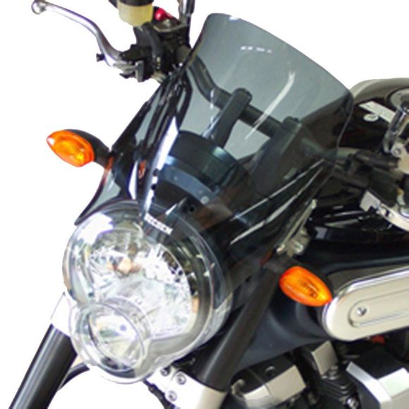 Bullster high protection windshield smoked blackRef : BY126HPFN