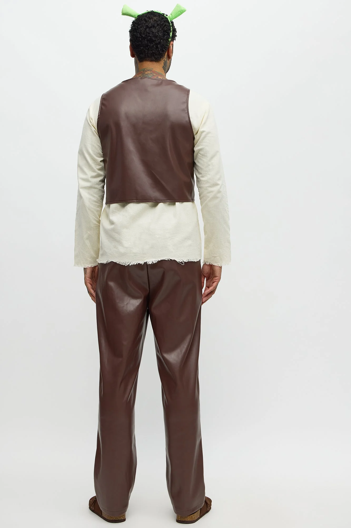 Handsome Ogre 5 Piece Costume Set - Brown/combo