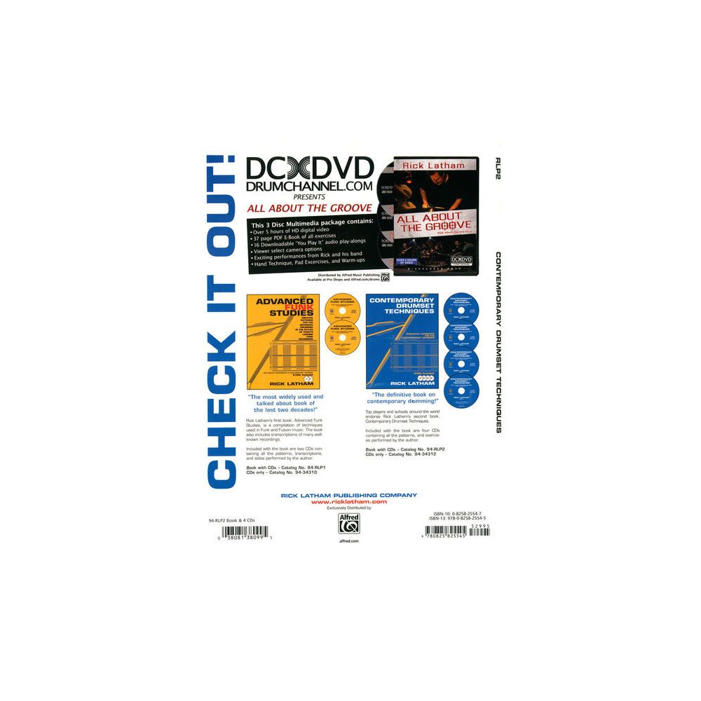 Alfred Music Publishing Contemporary Drumset Technique – Thomann Ireland