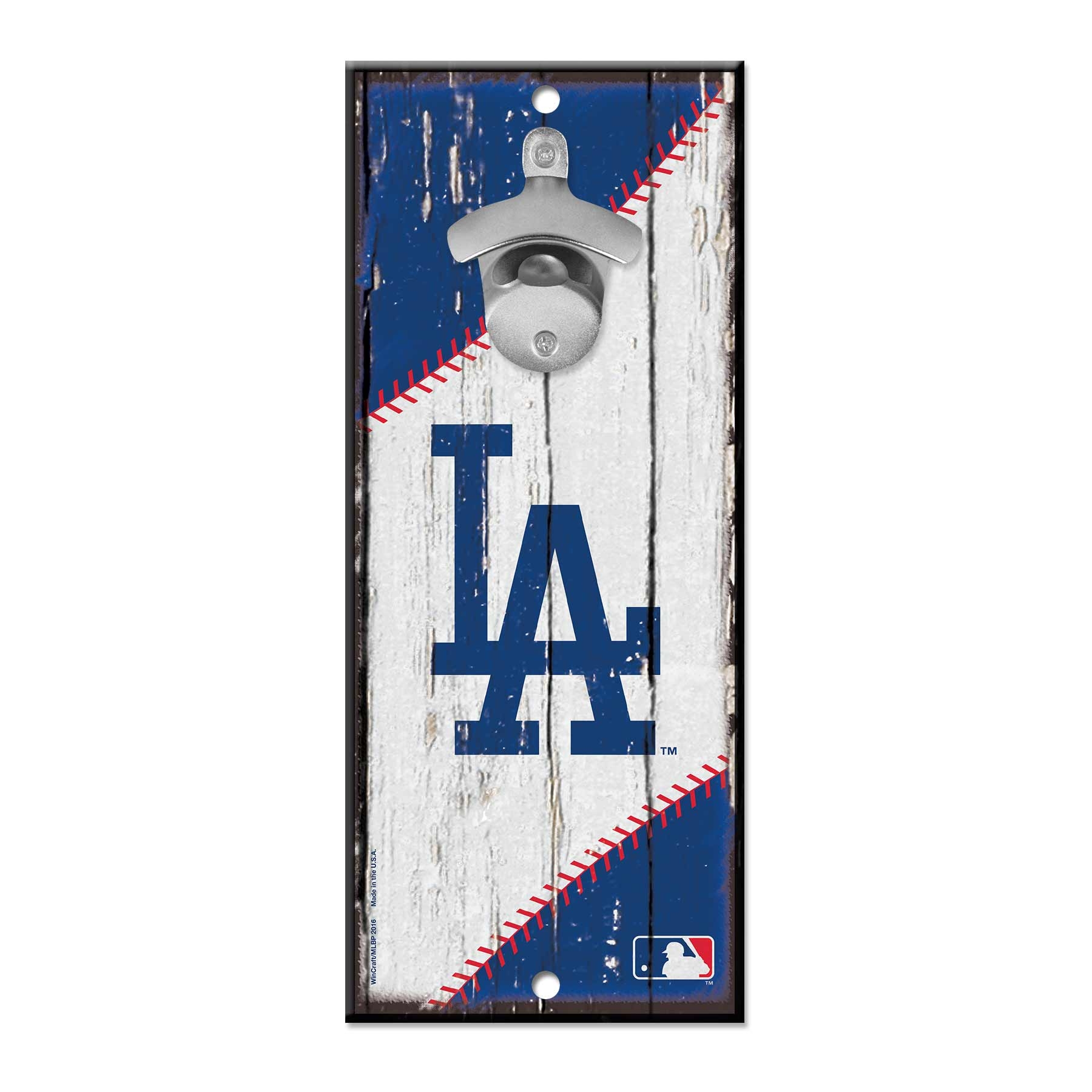 Los Angeles Dodgers WinCraft MLB Bottle Opener Sign