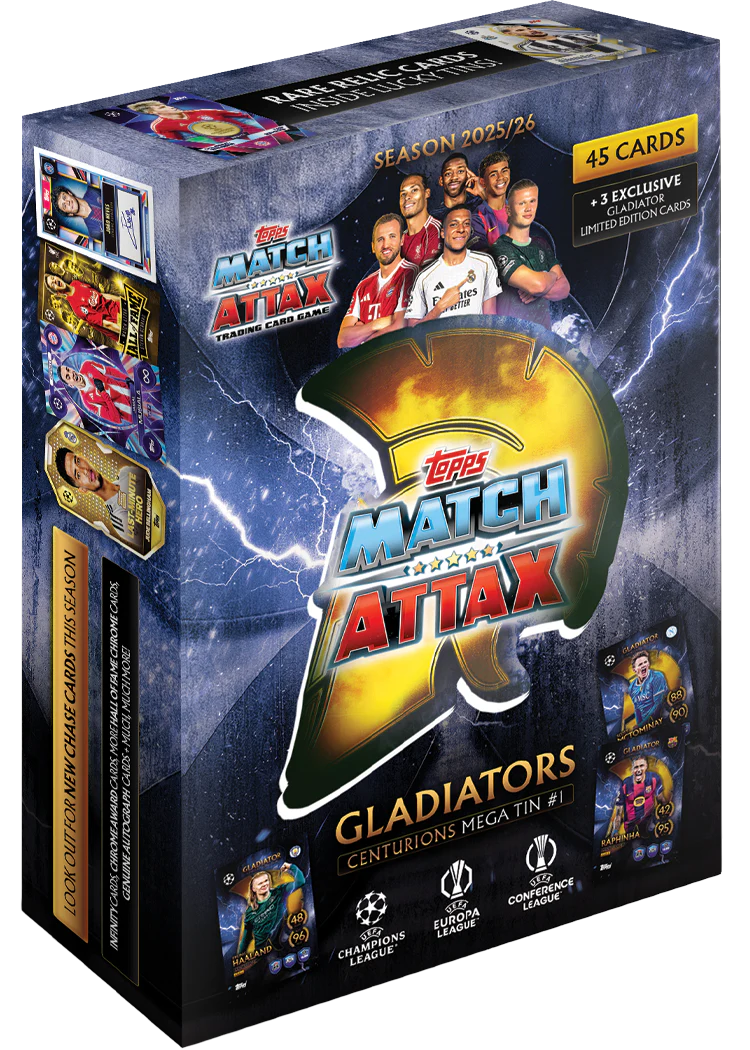 UCC Match Attax 2025/26 - Mega Tin - Centurions