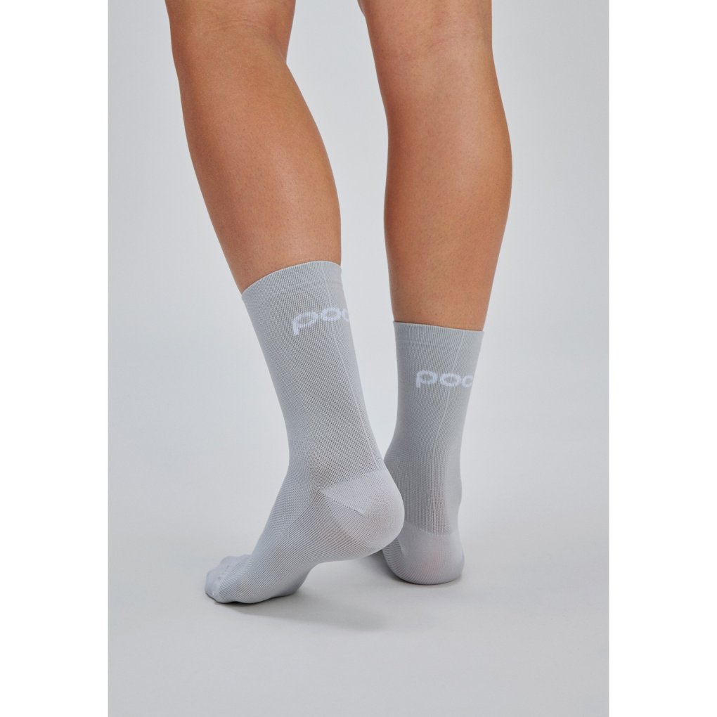 POC Cadence Road Socks Medium - 1042 Granite Grey