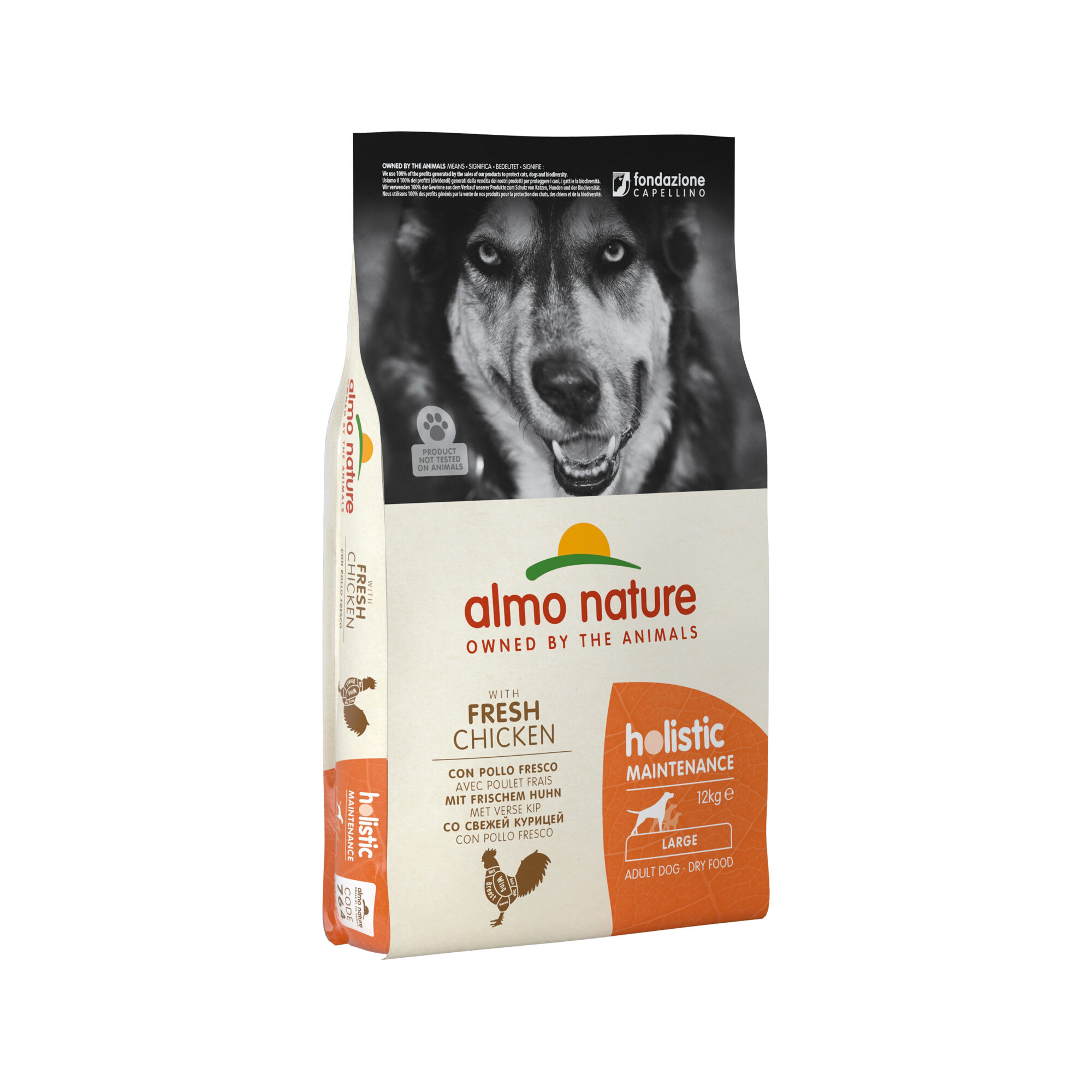 Almo Nature Holistic Maintenance Dog Food - Chicken - M - 12 kg