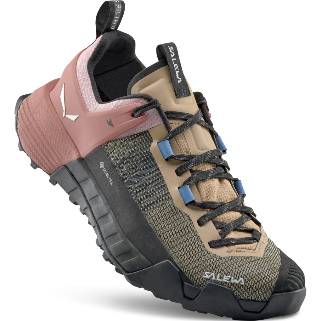 Salewa Wildfire NXT GTX Approach Shoes Women - quicksand/etruscan red 7205