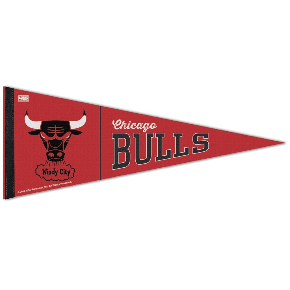 Chicago Bulls Hardwood Classics Premium NBA Pennant