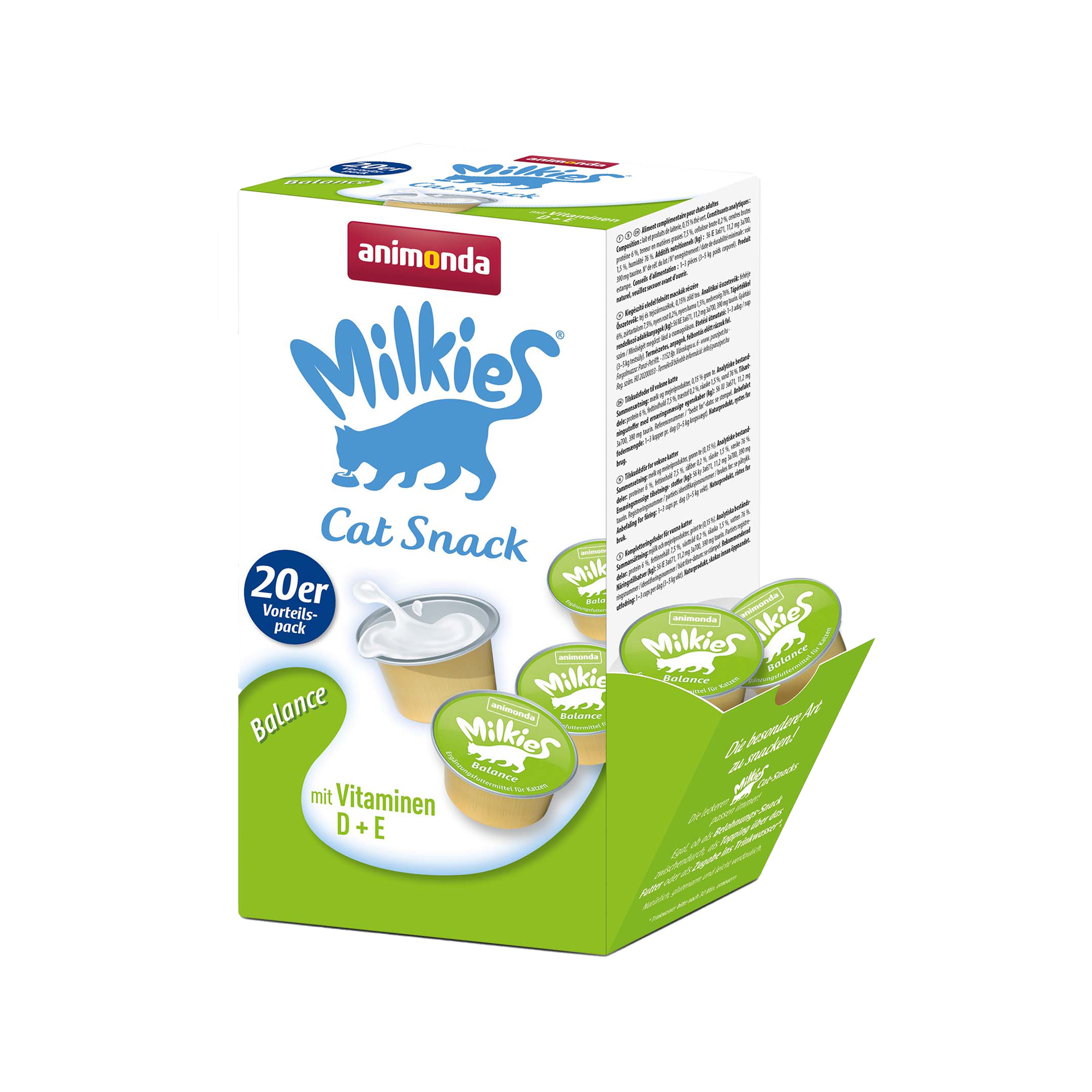Animonda Milkies - Mixed Pack - 20 Cups
