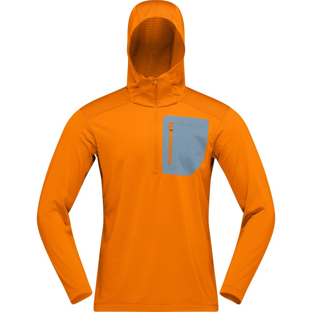 Norrona falketind warm1 Hood Pullover Men - Exuberance/Trooper