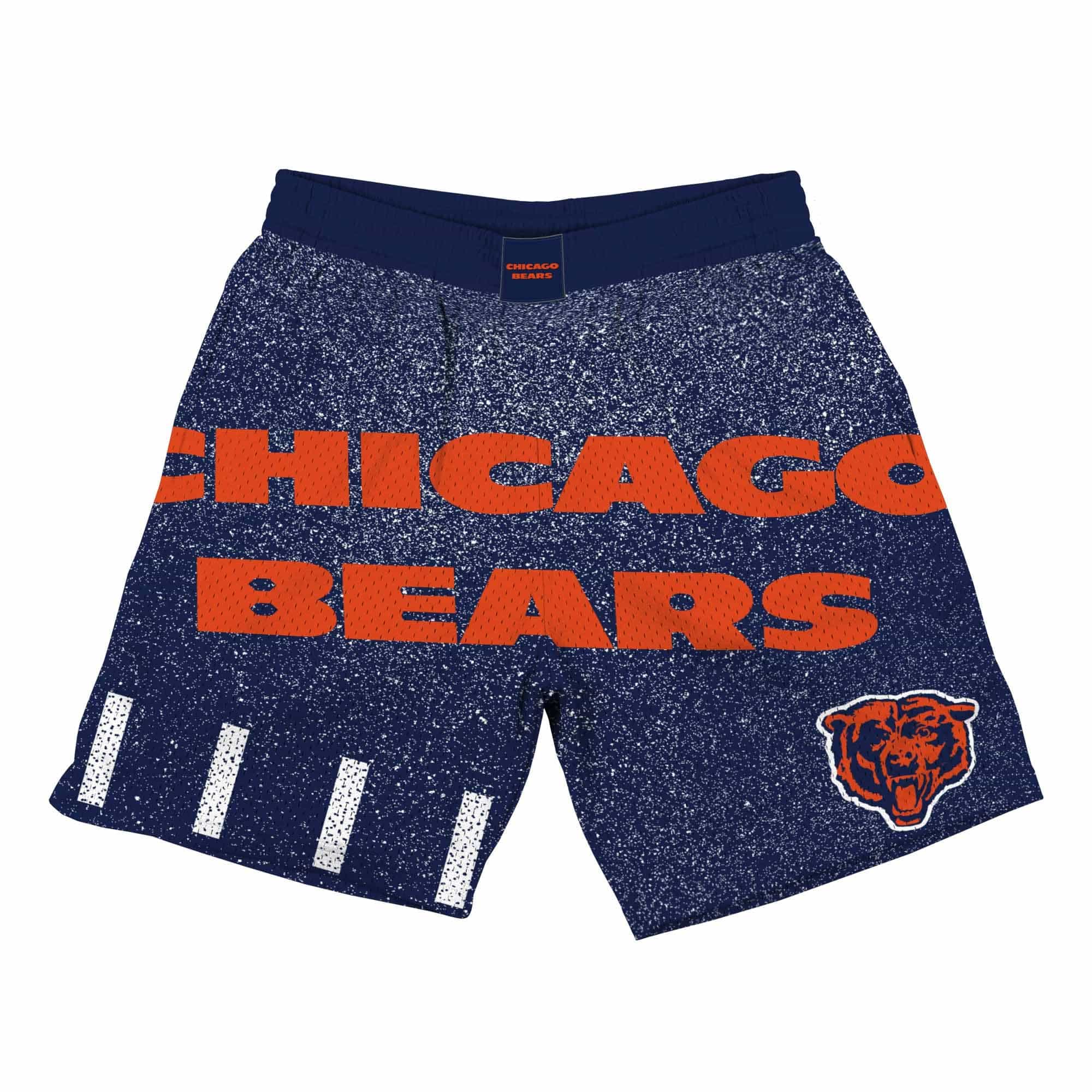 Chicago Bears Jumbotron Throwback Mitchell & Ness NFL Shorts Navy
