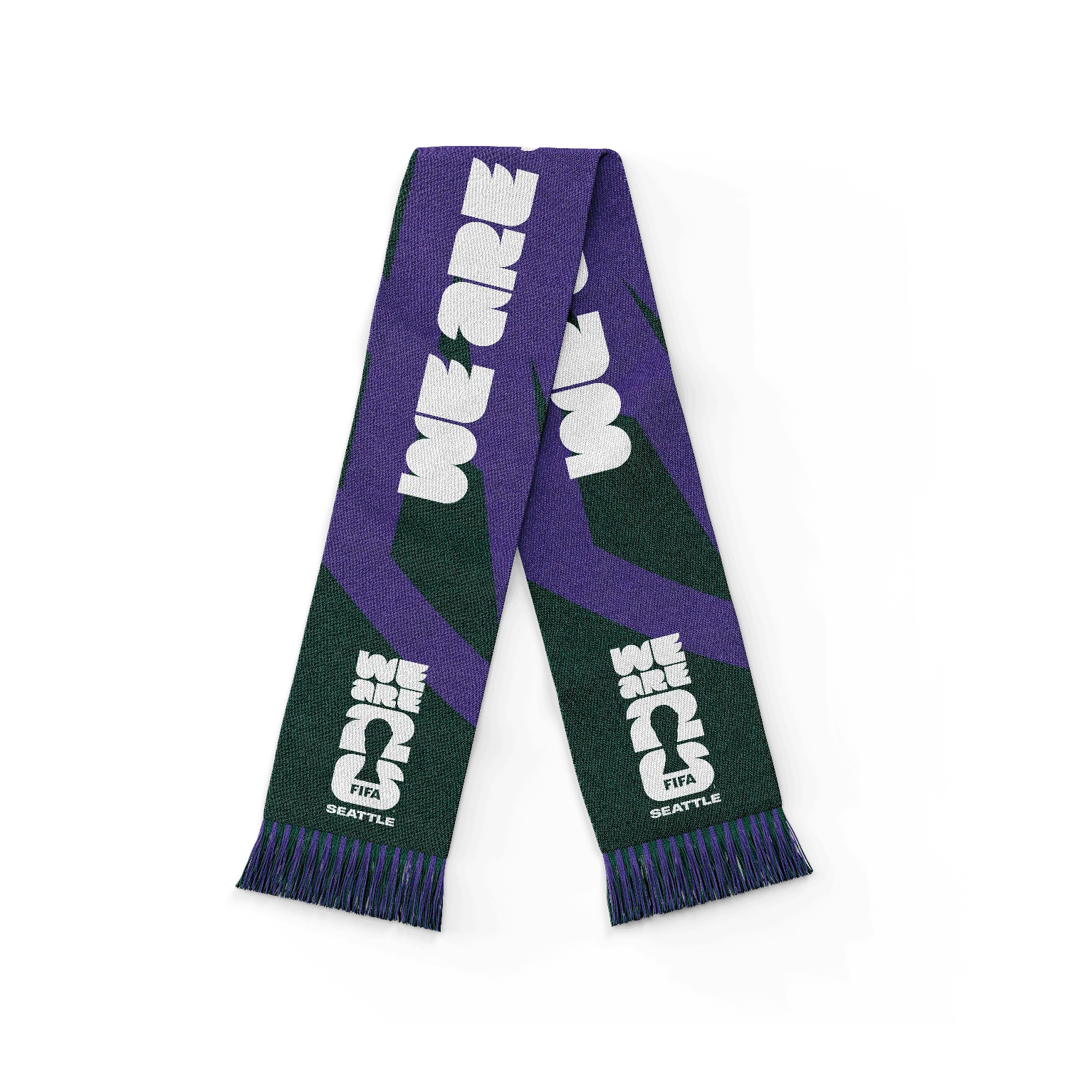 2026 Soccer Fan Collection Host City Seattle Scarf