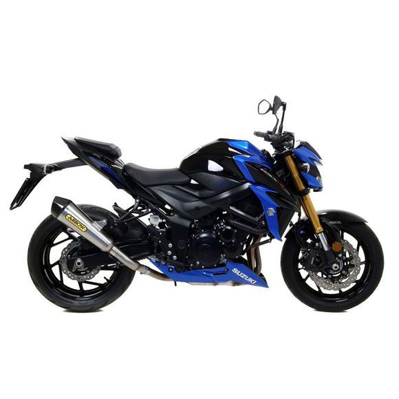 Arrow X cone silencer carbon tipRef: 71776XKI