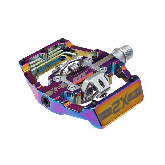 HT X2 Clipless Pedal Aluminium - oil slick