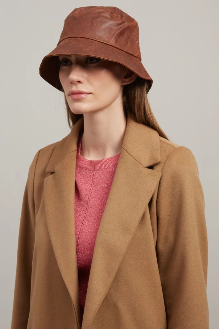 Cotton fisherman's hat - TOBACO