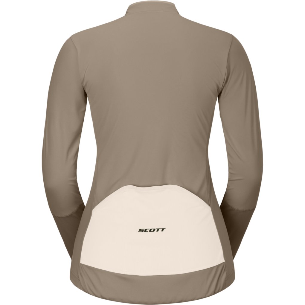 SCOTT Endurance Long Sleeve Jersey Women - toast beige/cotton white