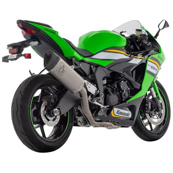 Ligne Complète Arrow Pista Titane Racing - Collecteur Titane - GrisKAWASAKI 636 NINJA ZX-6R - 2024 - 2025Ref : AW0848 / 71209PTZ