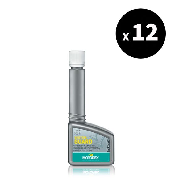 Maintenance product Motorex Additive Fuel System Guard - 125ml X12 universal bottleRef: Mx00246A / 3062707