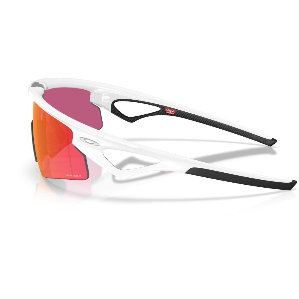 Oakley Sphaera Strike Glasses - Matte White/Prizm Field - OO9531-0837