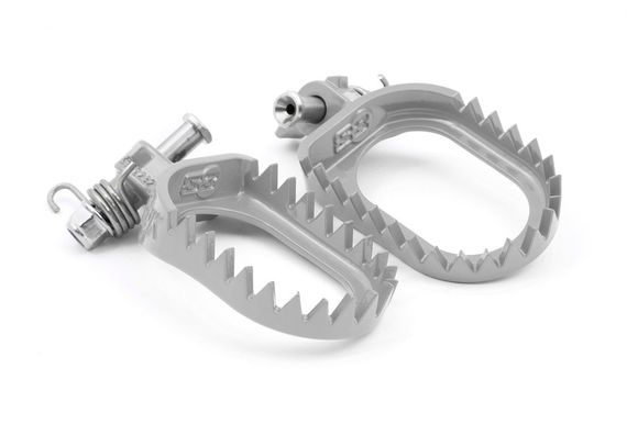 S3 Silver steel punk footrestsRef: Spart00100A / 1081783004
