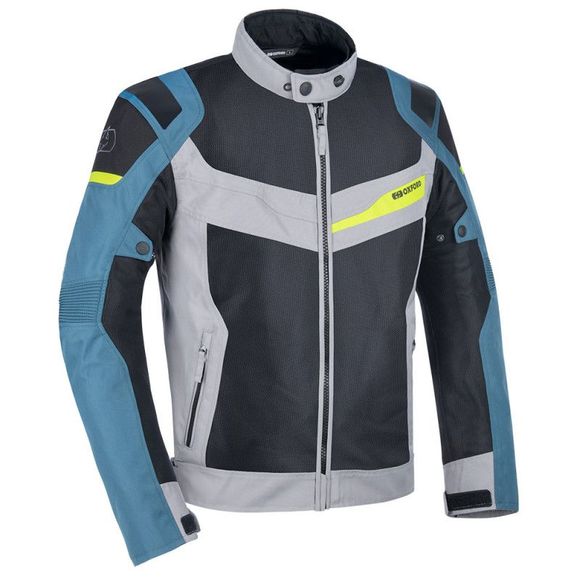Oxford Dakar Air 1.0 Dry2Dry Motorcycle Jacket - Gray / BlueRef: OD0293