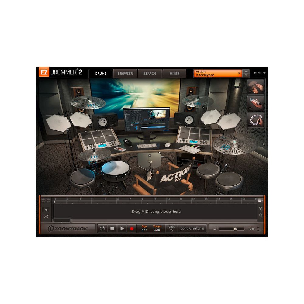 Toontrack EZX Action! – Thomann Ireland