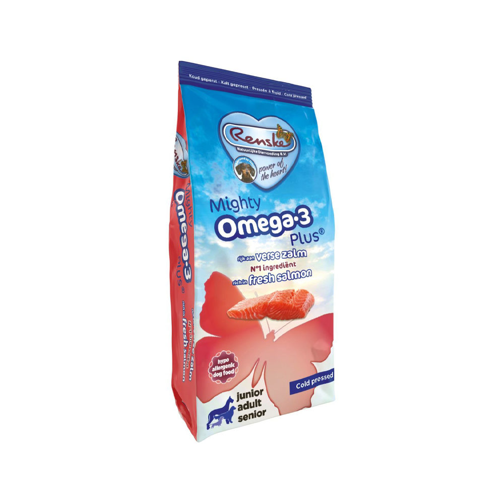 Renske Mighty Omega 3 Plus Cold Pressed - fresh salmon - 600g