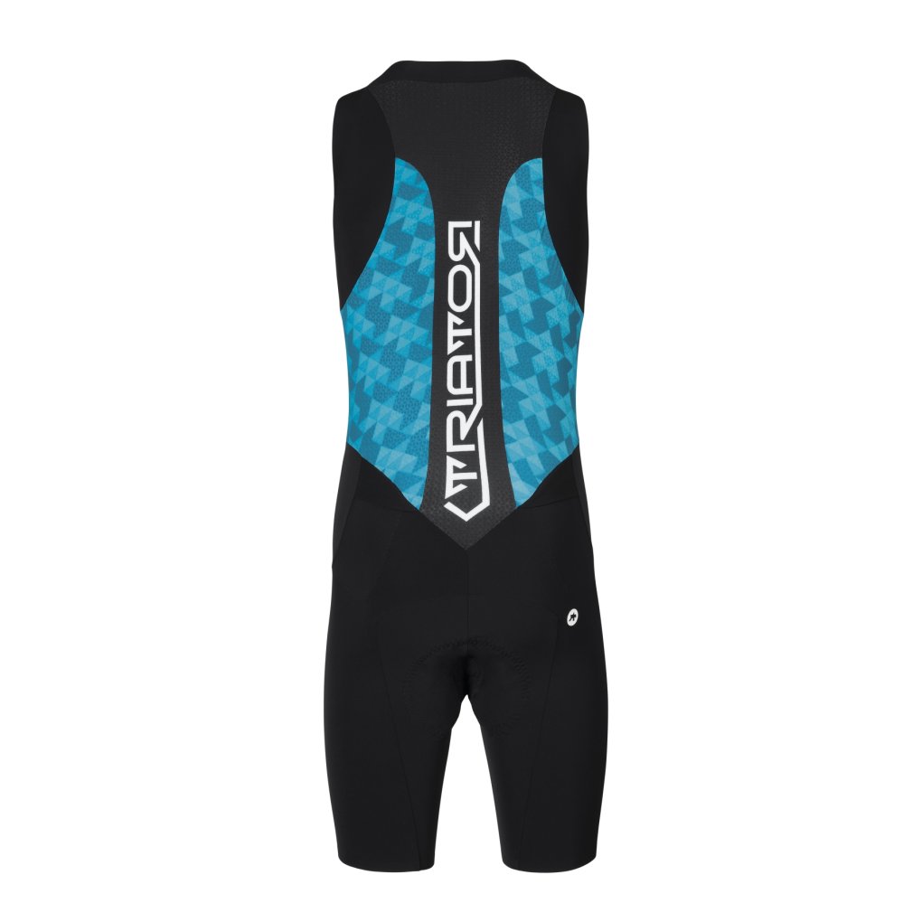 Assos TRIATOR No Sleeve Speedsuit Men - adamant blue
