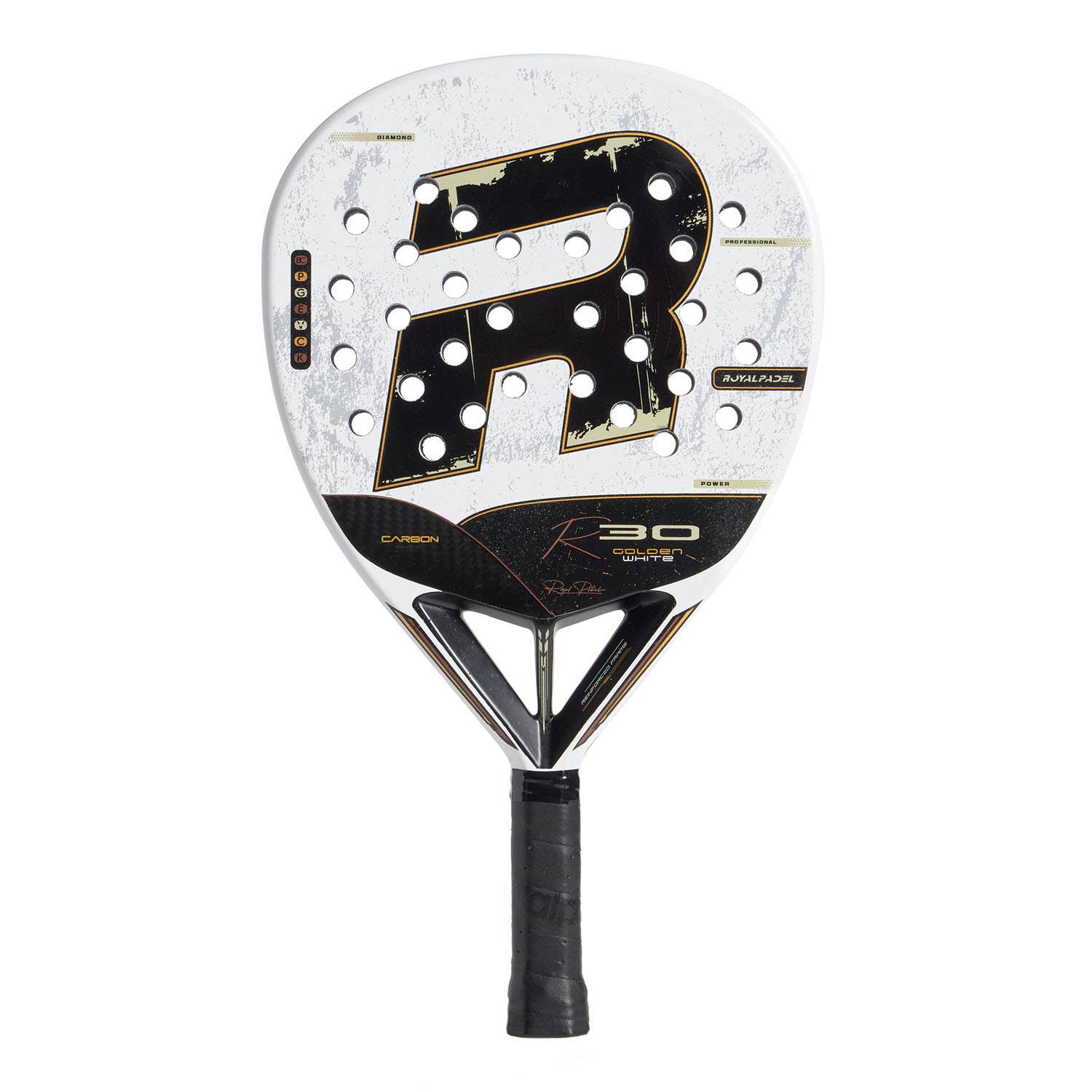 ROYAL PADEL RP R30 GOLDEN WHITE