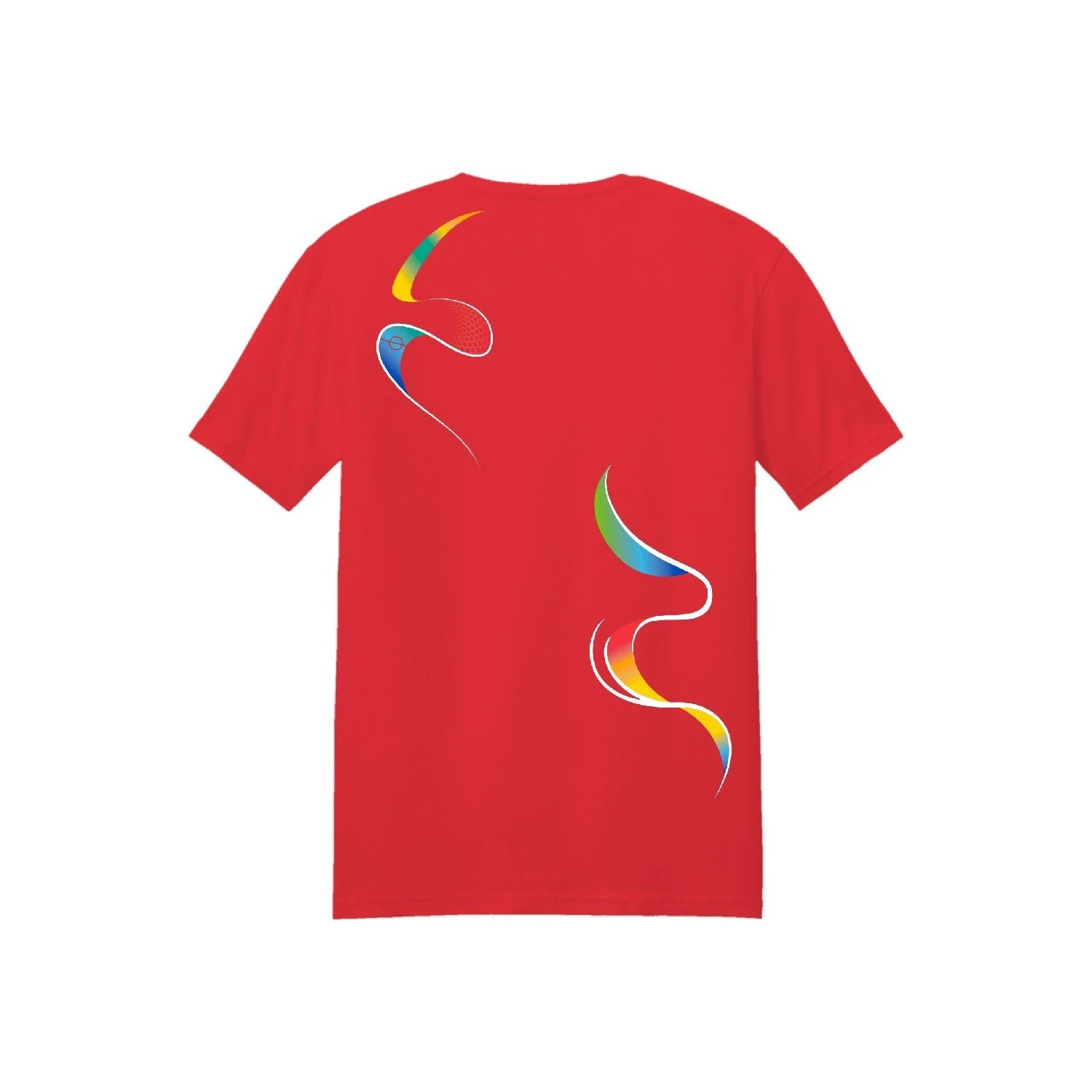 World football competition U-20 Women's World Cup Colombia 2024™ Red Graphic Flow T-Shirt - Unisex