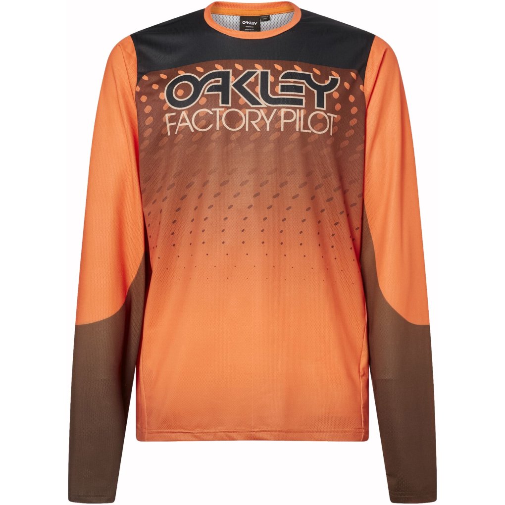 Oakley Seeker Gradient Longsleeve Jersey Men - Gradient Ellipse Orange