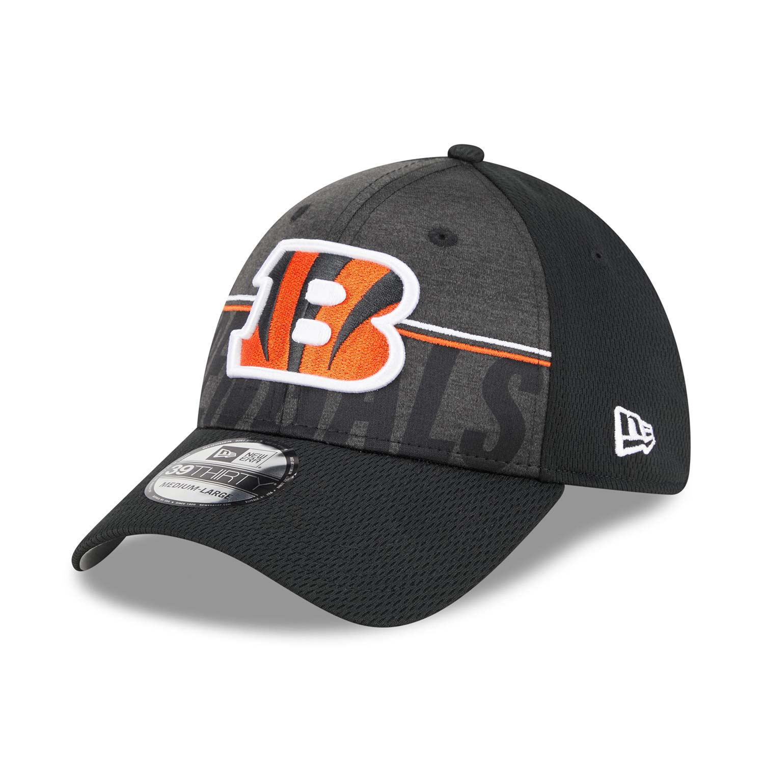 Cincinnati Bengals 2023 NFL Training Camp New Era 39THIRTY Flex Cap Black