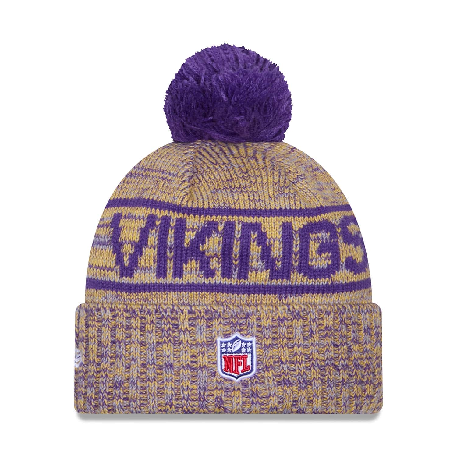 Minnesota Vikings 2025 NFL Sideline Sport Knit Hat