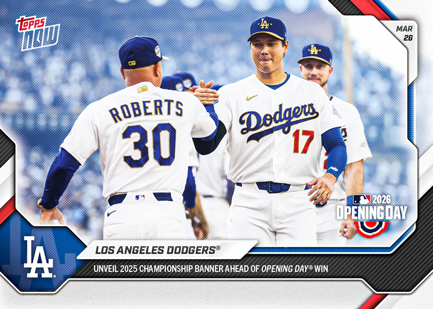 Los Angeles Dodgers - 2026 MLB Topps NOW® - Card 11
