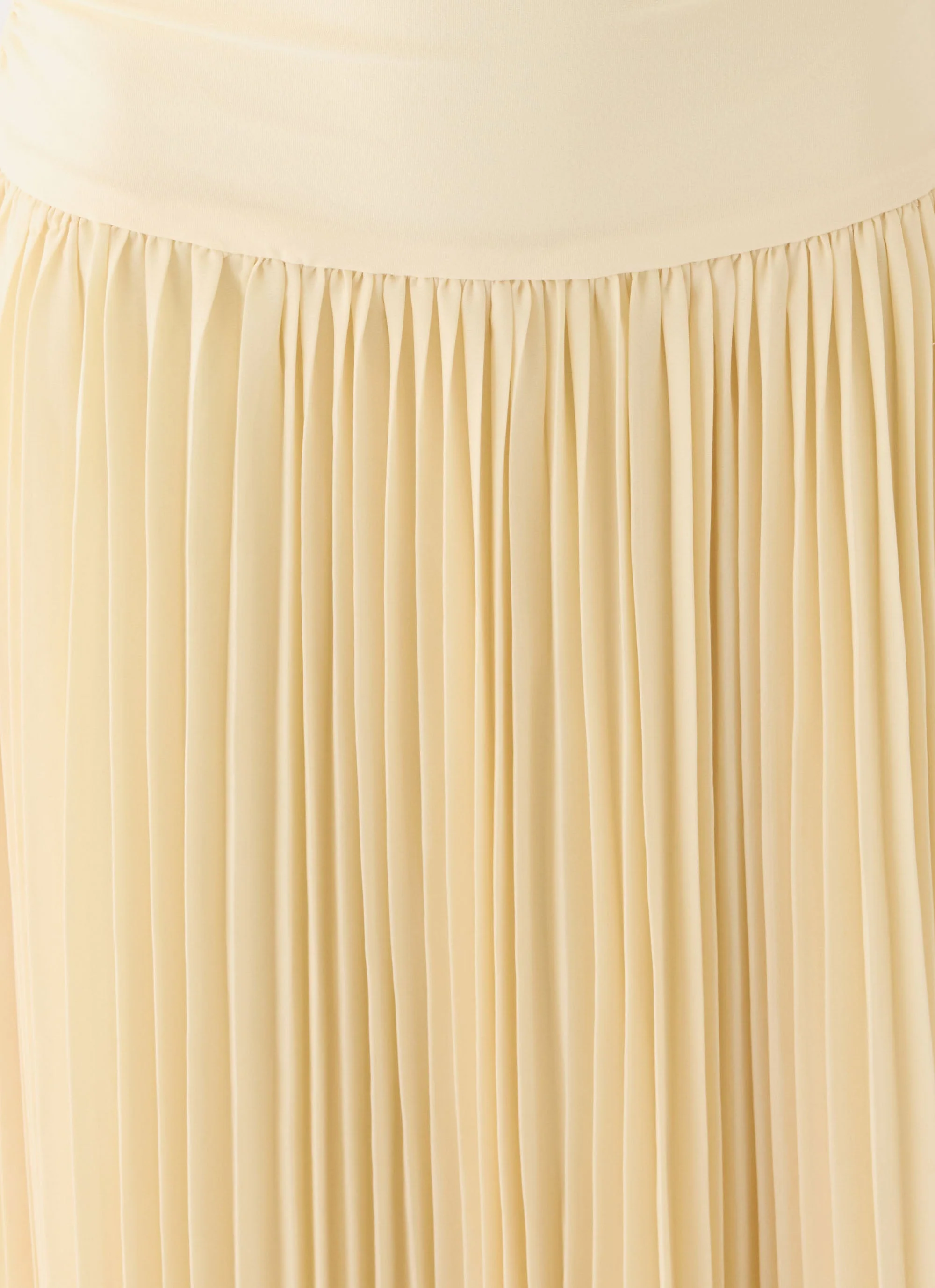 Harvest Sky Maxi Dress - Baby Yellow