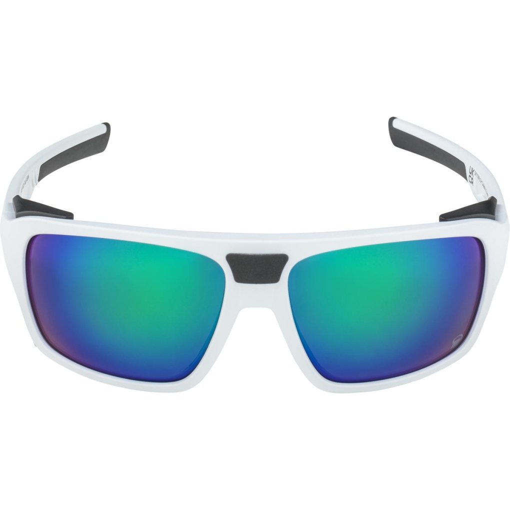 Alpina Skywalsh Q Glasses - smoke-grey matt/mirror green