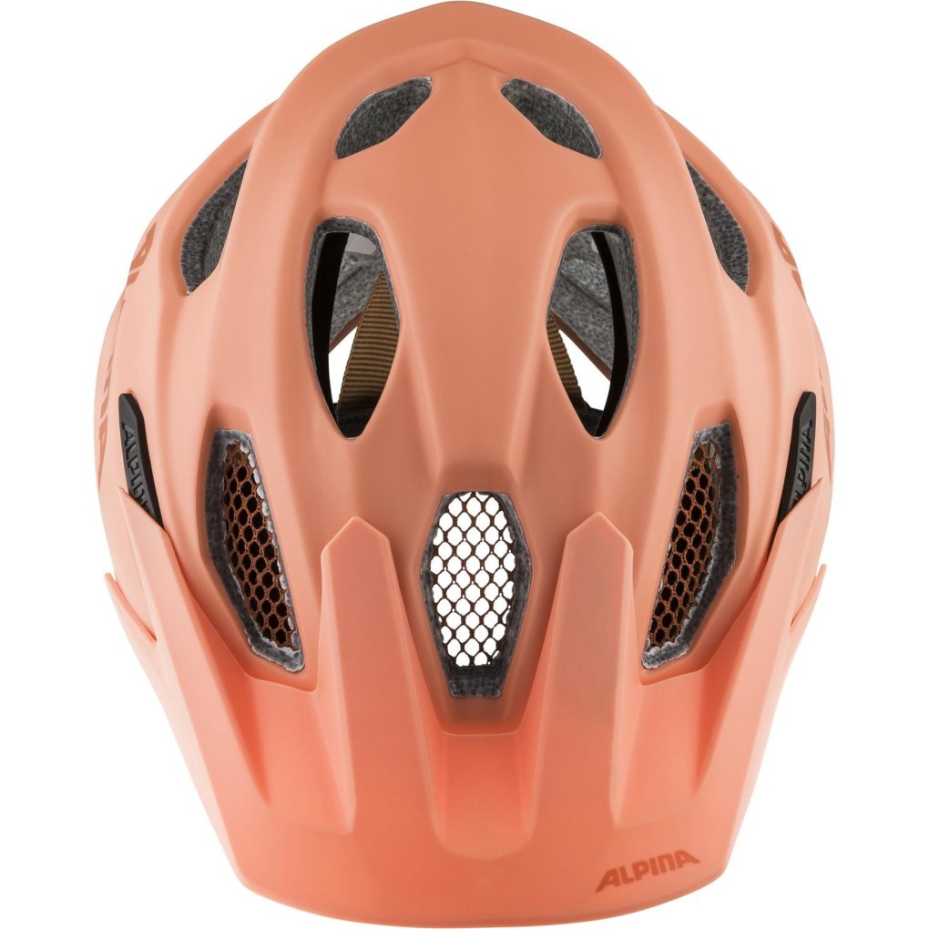 Alpina Carapax JR. Kids Helmet - peach matt