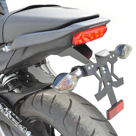 Top Block license plate holder HONDA CB 650 F - BlackRef: tb0329 / speh36