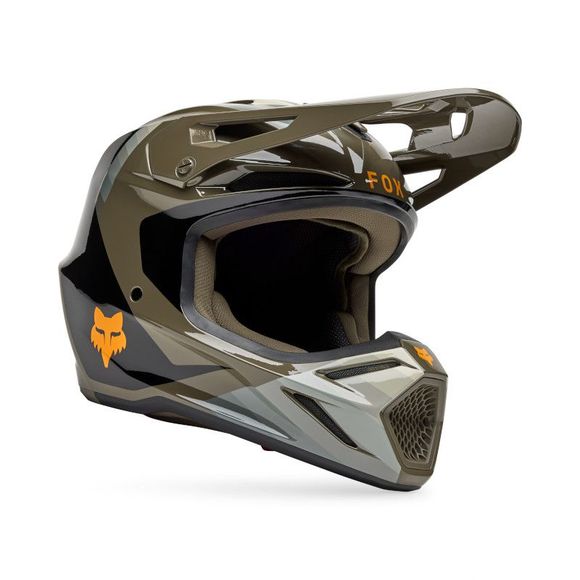 Casque cross Fox V3 FADE 2025 - Marron / NoirRef : FX5685
