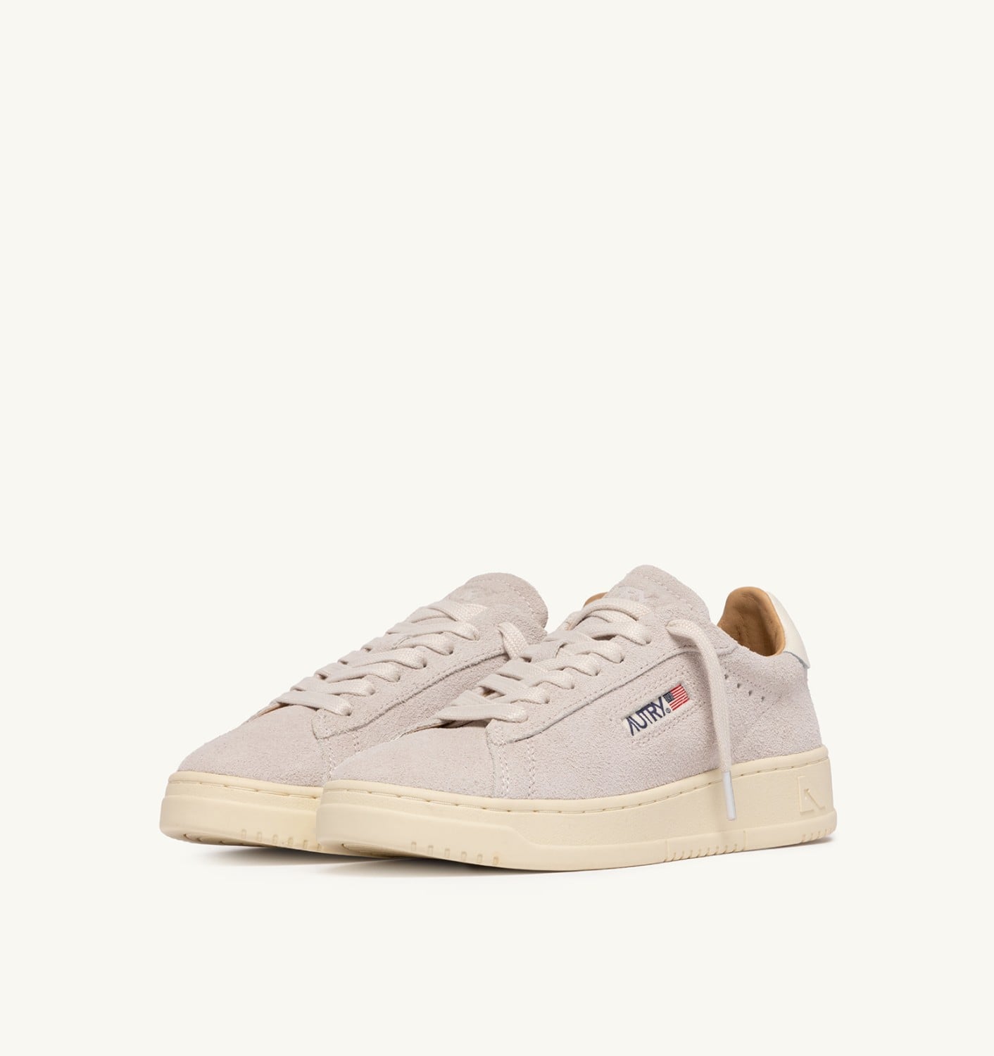 DALLAS LOW SNEAKERS IN WHITE SUEDE