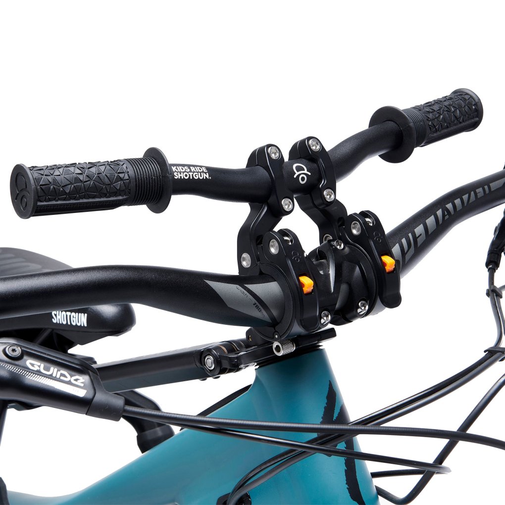 Kids Ride Shotgun Pro Child Bike Seat Handlebars - black