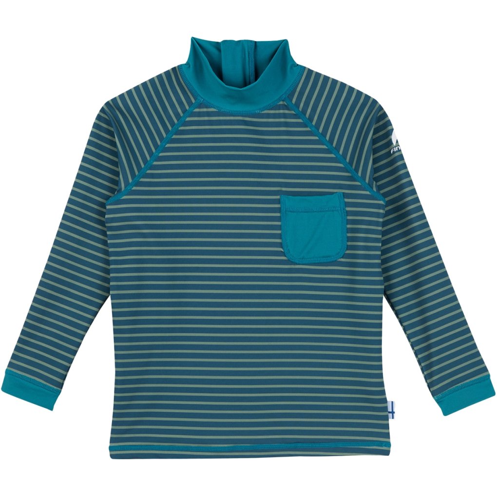 Finkid DELFIINI EKO Longsleeve Surf Shirt Kids - ocean/mosaic