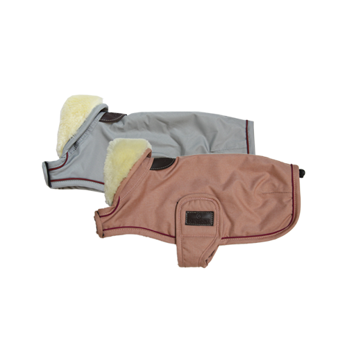 Kentucky - Waterproof Dog Coat - Dusty Blue - XXL - 76 cm - 160 g