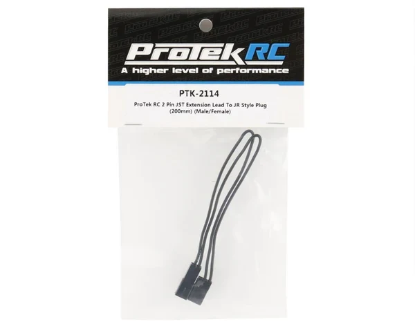 ProTek RC 2 Pin JST Extension L