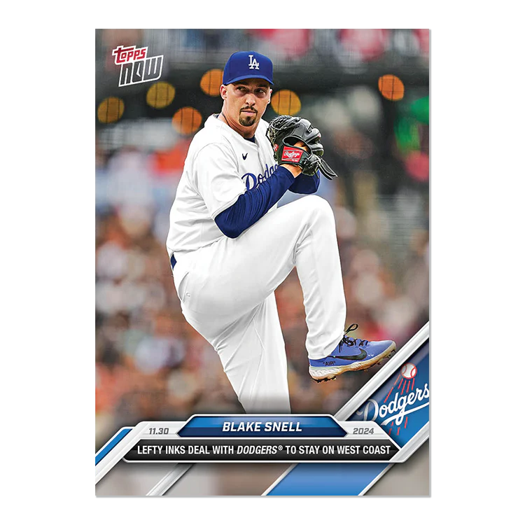 Blake Snell - 2024 MLB Topps NOW® Card OS-7