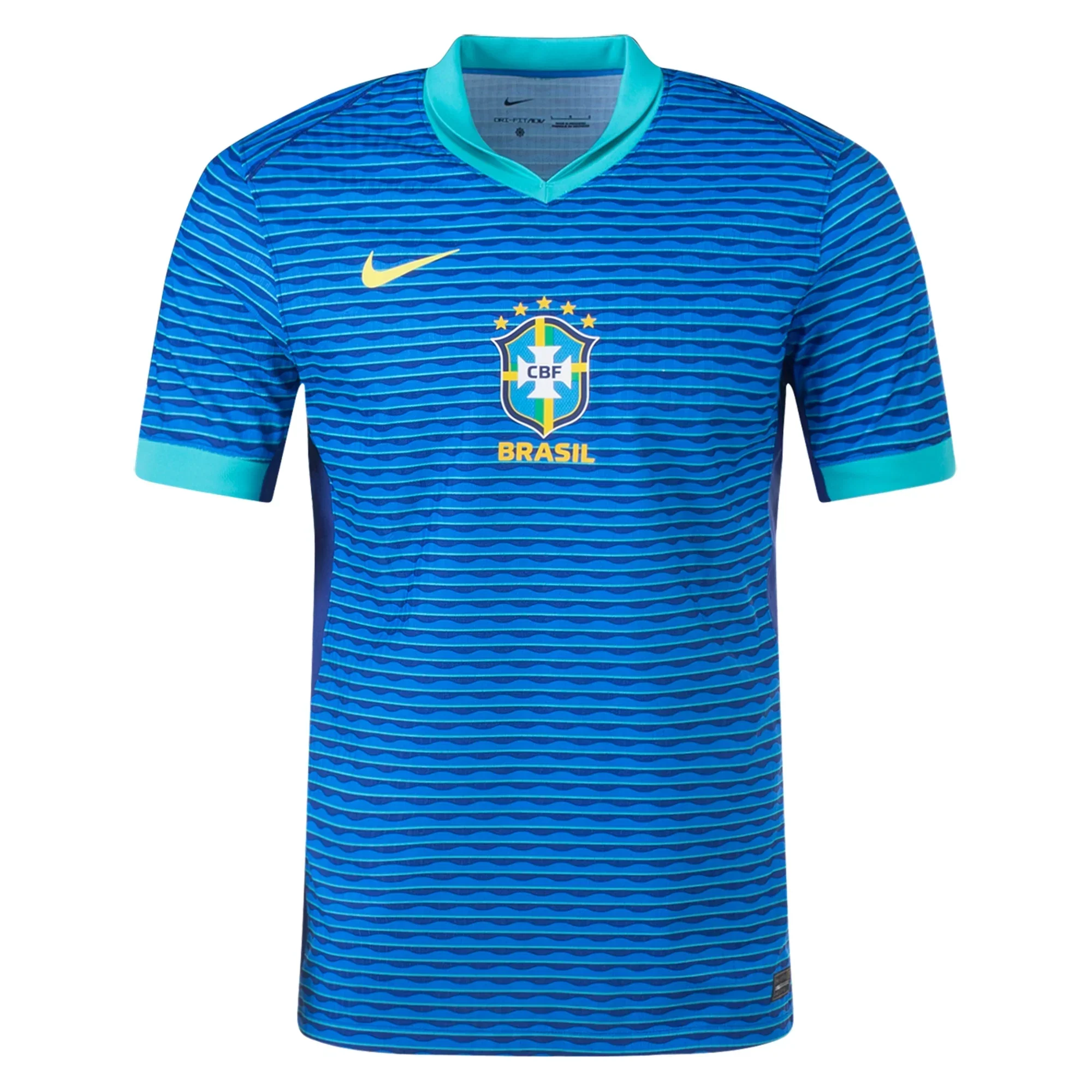 Brazil Authentic Away Jersey 24/25 Soar/Dynamic Yellow)