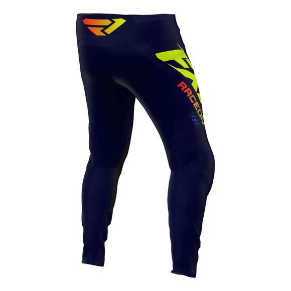 FXR CLUTCH MIDNIGHT/HIVIS/NUKE RED 2022 cross pants - Yellow / OrangeRef: FXR0170