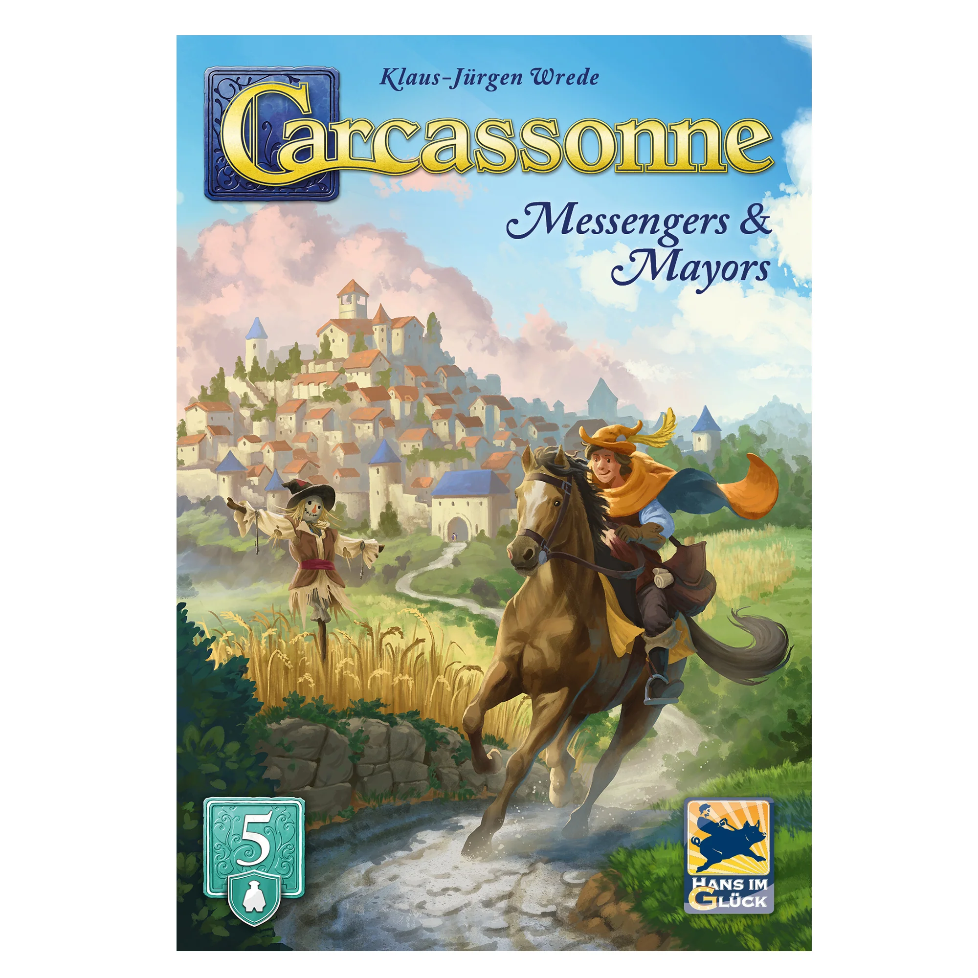 Carcassonne Exp 5: Messengers & Mayors